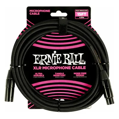 Ernie Ball 4,5 m Mikrofonní kabel