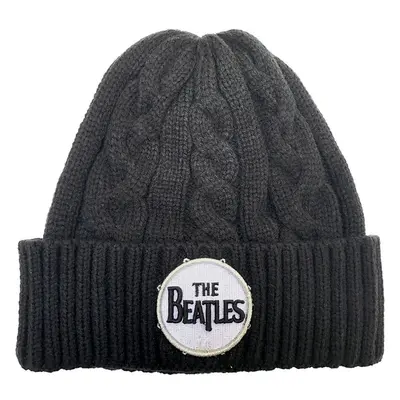 The Beatles Čepice Drum Logo Black