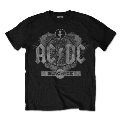 AC/DC Tričko Black Ice Unisex Black