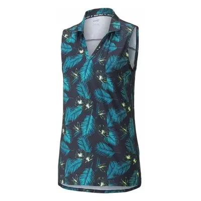 Puma Cloudspun Paradise Sleeveless Navy Blazer/Porcelain Polo košile