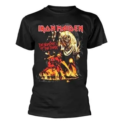 Iron Maiden Tričko Number Of The Beast Graphic Unisex Black