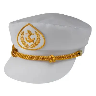 Sailor Captain Women Kšiltovka White/Gold