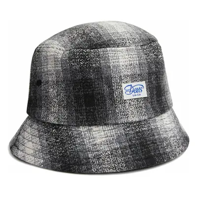 Deus Ex Machina Marcus Bucket Grey Plaid Čepice