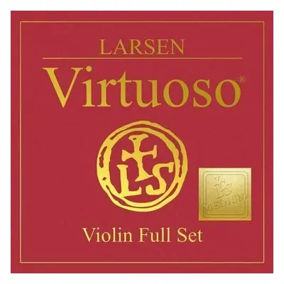 Larsen Virtuoso violin SET E ball end Struny pro housle