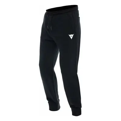 Dainese Sweatpant Logo Black/White Kalhoty