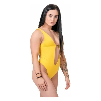 Nebbia High-Energy Monokini Yellow Dámské plavky