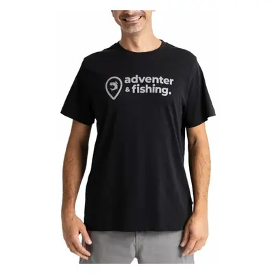 Adventer & fishing Tričko Short Sleeve T-shirt Black