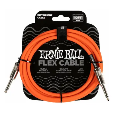 Ernie Ball Flex Instrument Cable Straight/Straight m Rovný - Rovný Nástrojový kabel