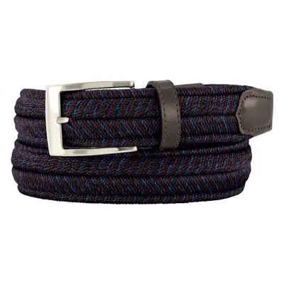 Alberto Multicolor Braided Brown cm Pásek