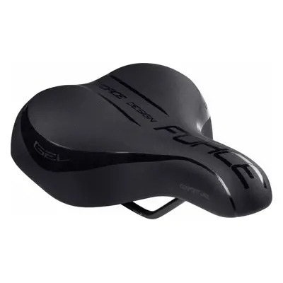 Force Comfort Gel Lady Tourist Saddle Black mm Nerezová ocel Sedlo