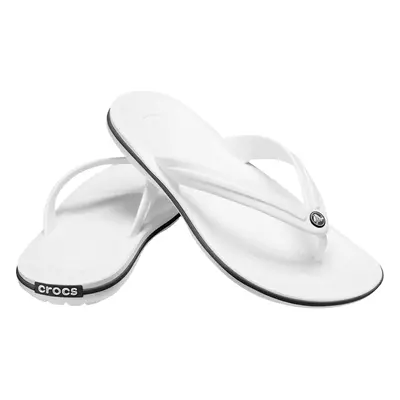 Crocs Crocband Flip Šlapky White