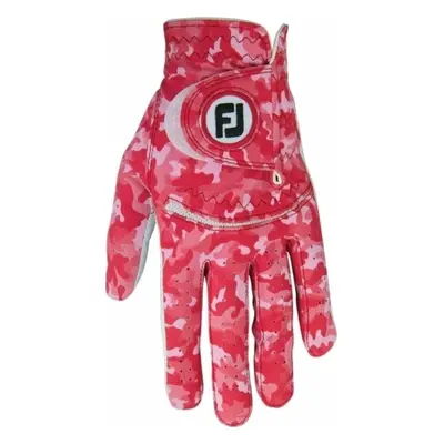 Footjoy Spectrum Red Camo Levá ruka Dámské rukavice