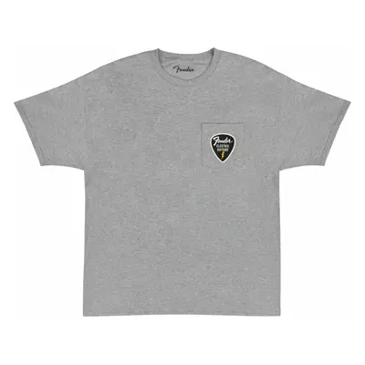 Fender Tričko Pick Patch Pocket Tee Athletic Gray