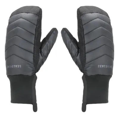 Sealskinz Waterproof All Weather Lightweight Insulated Mitten Black Cyklistické rukavice