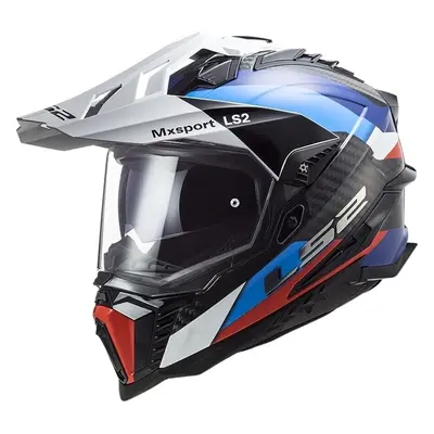 LS2 MX701 Explorer Carbon Frontier Black/Blue Přilba