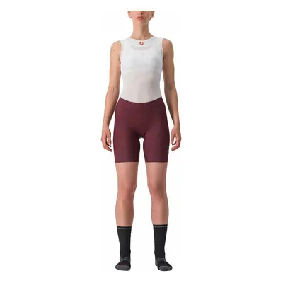 Castelli Prima W Short Deep Bordeaux/Persian Red Cyklo-kalhoty