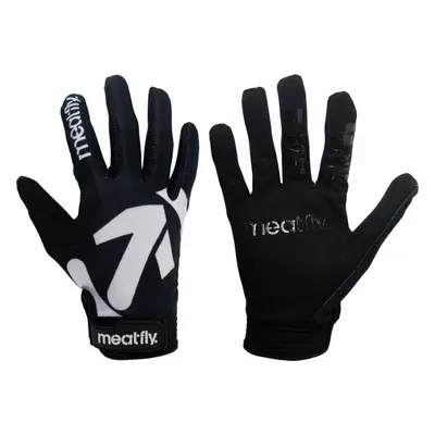 Meatfly Handler Bike Gloves Black Cyklistické rukavice