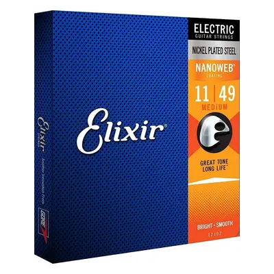 Elixir Nanoweb Struny pro elektrickou kytaru