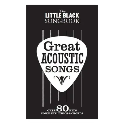 The Little Black Songbook Great Acoustic Songs Noty