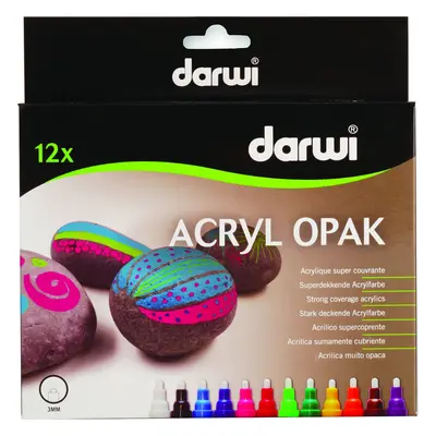 Darwi Acryl Opak Marker Set Sada akrylových fixů x ml