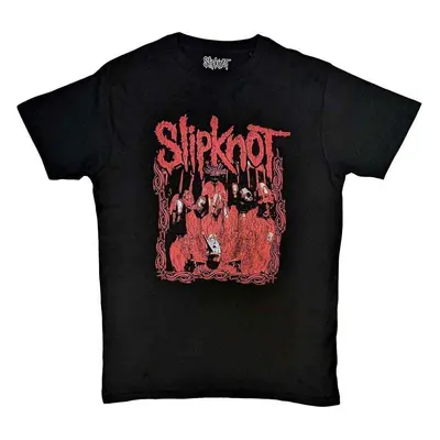 Slipknot Tričko Band Frame Unisex Black