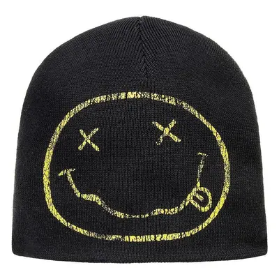 Nirvana Čepice Happy Face Black