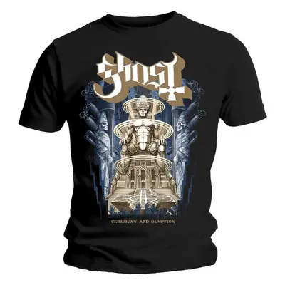 Ghost Tričko Ceremony & Devotion Unisex Black