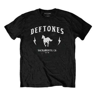 Deftones Tričko Electric Pony Unisex Black