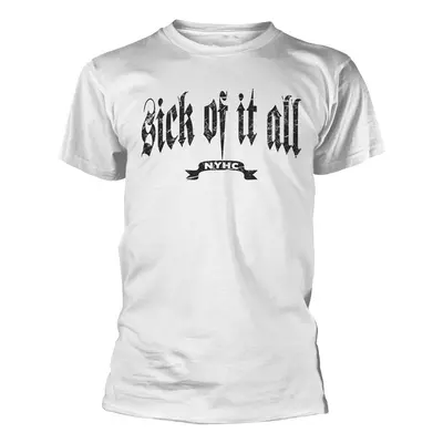 Sick Of It All Tričko Pete White