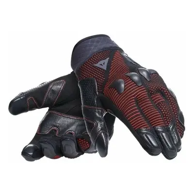 Dainese Unruly Ergo-Tek Gloves Black/Fluo Red Rukavice