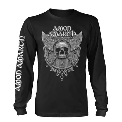 Amon Amarth Tričko Grey Skull Black