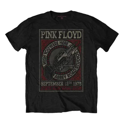 Pink Floyd Tričko WYWH Abbey Road Studios Unisex Black