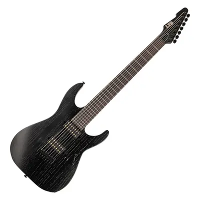 ESP LTD AW-7 Baritone Alex Wade Open Grain Black Elektrická kytara