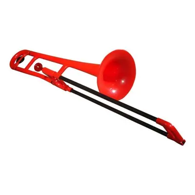 pBone Plastový trombon Red