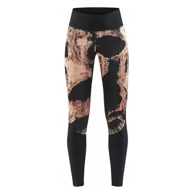 Craft ADV Subz Wind Tights W Black/Multi Běžecké kalhoty / legíny