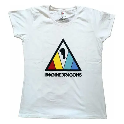 Imagine Dragons Tričko Triangle Logo Womens White