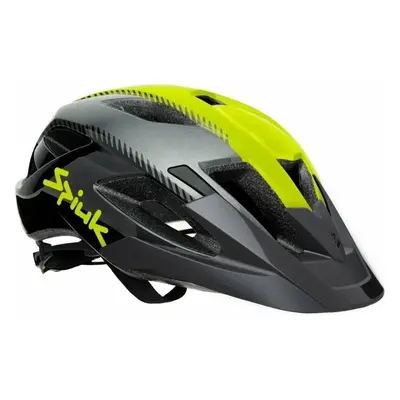 Spiuk Kaval Helmet Black/Yellow Cyklistická helma