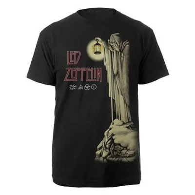 Led Zeppelin Tričko Hermit Unisex Black