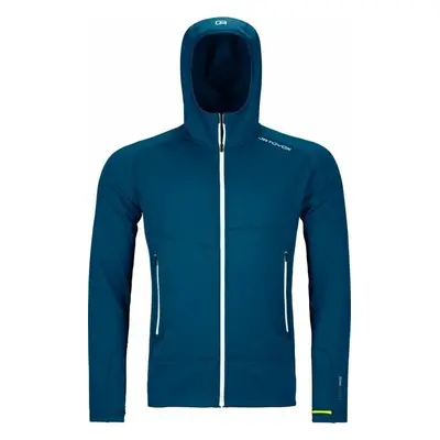 Ortovox Fleece Light Petrol Blue Outdoorová mikina