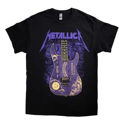 Metallica Tričko Ouija Purple Unisex Black