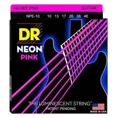 DR Strings NPE-10 Neon Struny pro elektrickou kytaru