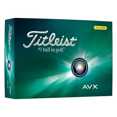 Titleist AVX Yellow Golfové míčky