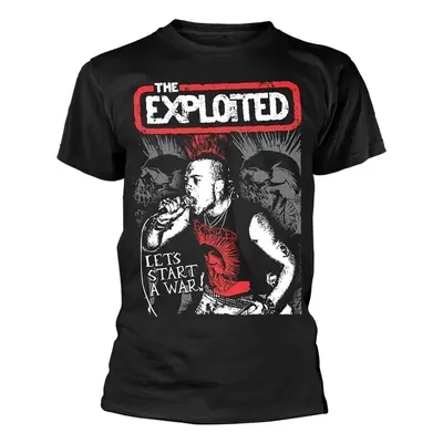 The Exploited Tričko Let's Start A War Black