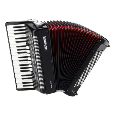 Hohner Bravo III Klávesový akordeon Black