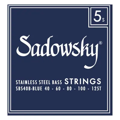 Sadowsky Blue Label SBS-40B Struny pro 5-strunnou baskytaru