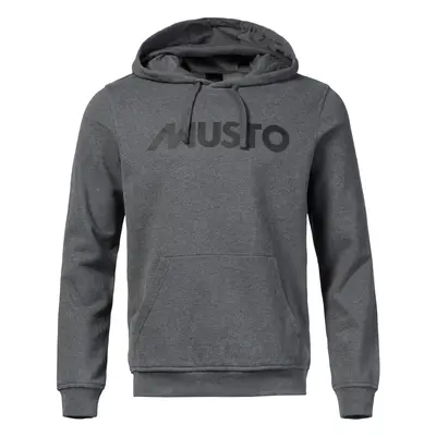 Musto Logo Hoodie Mikina s kapucí Dark Grey