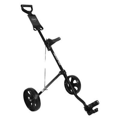 Masters Golf Series Wheel Pull Trolley Black Manuální golfové vozíky