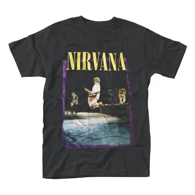 Nirvana Tričko Stage Jump Unisex Black