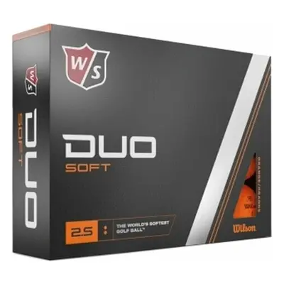 Wilson Staff Duo Soft Golf Balls Orange Standard Golfové míčky