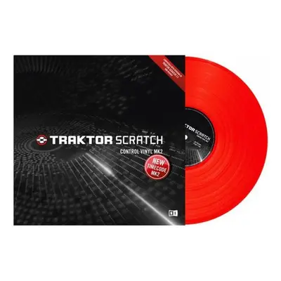 Native Instruments Traktor Scratch Control Vinyl MK2 DVS/Timecode Red